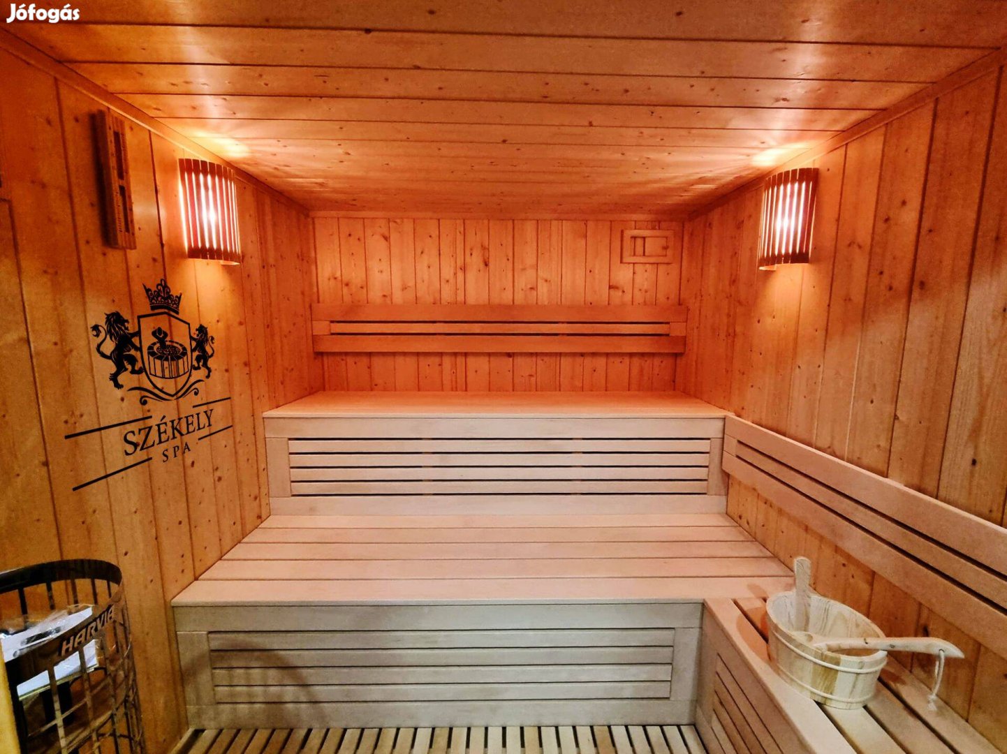 Kültéri prémium szigetelt szauna