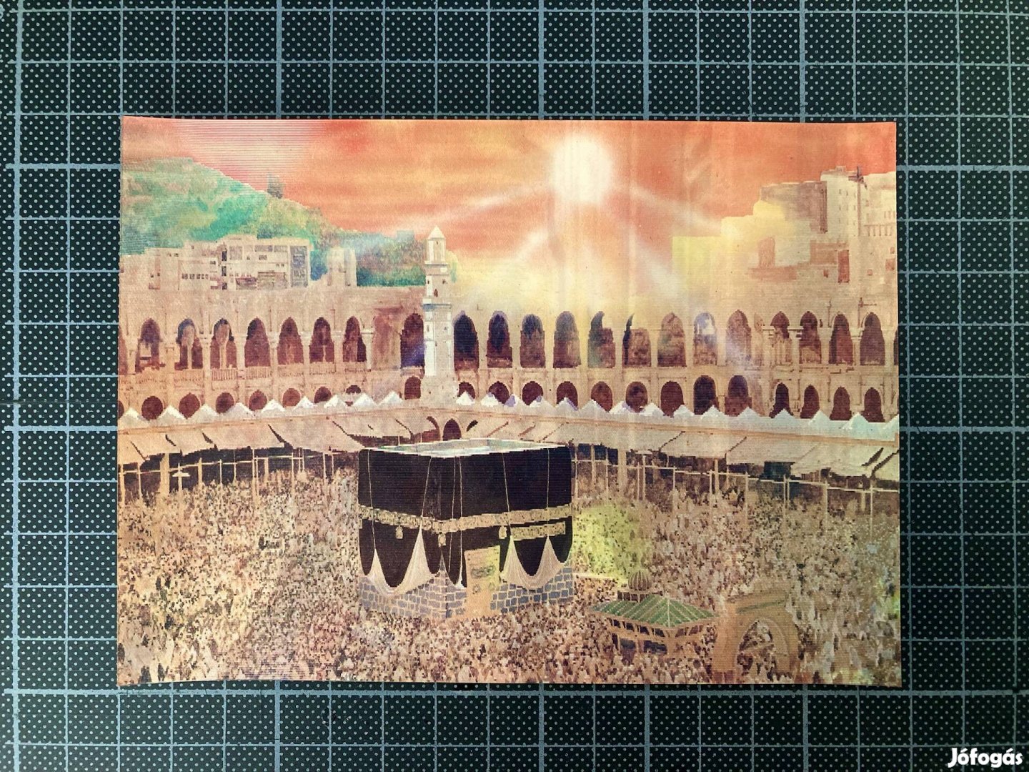 Kultúrtörténeti ritkaság! Mekka - dimenziós képeslap