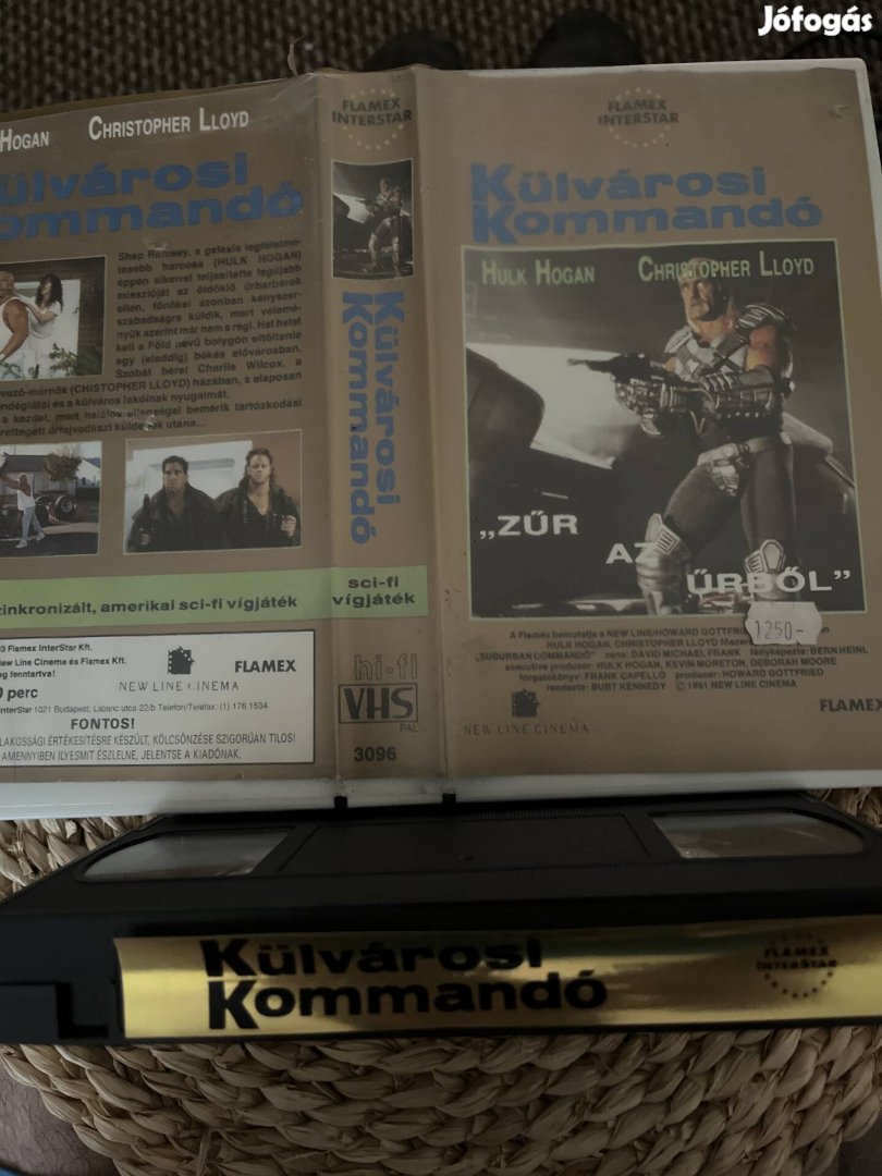 Külvárosi kommandó vhs