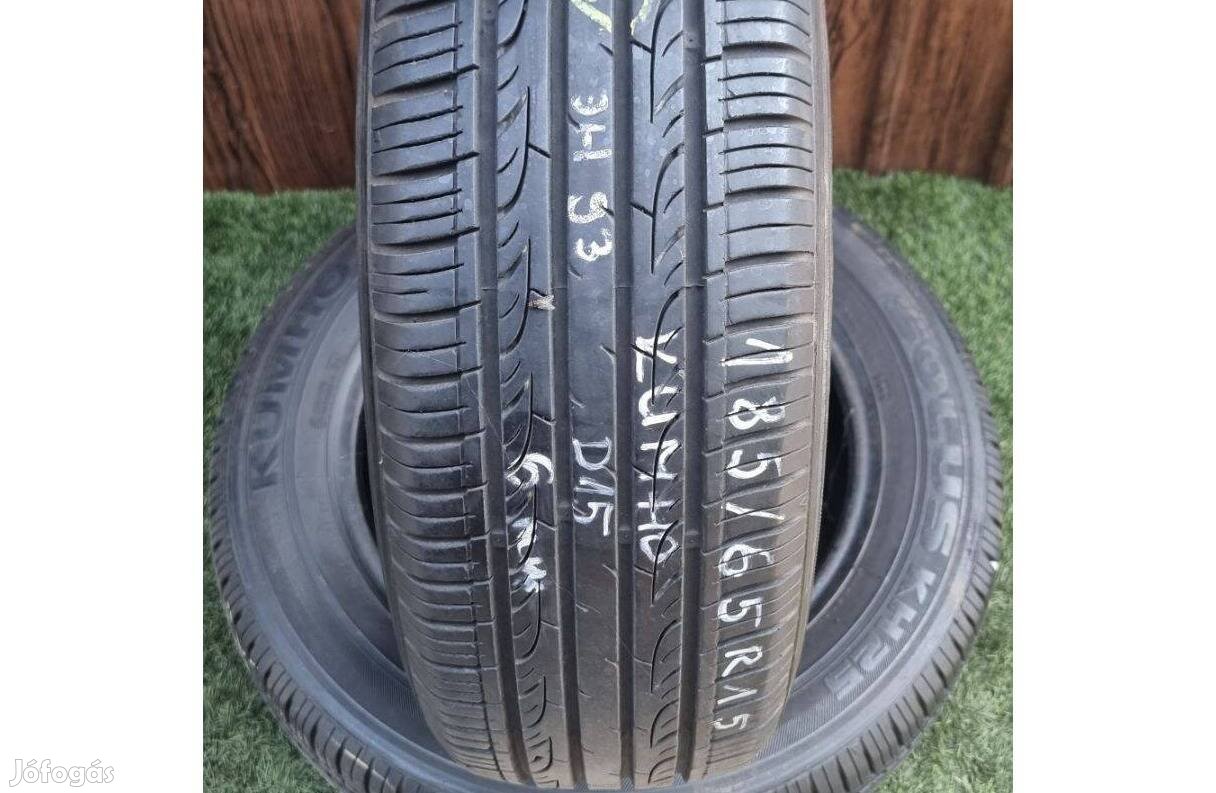 Kumho 185/65 R15 6mm 2015-ös Nyári Gumiabroncs 2db #93