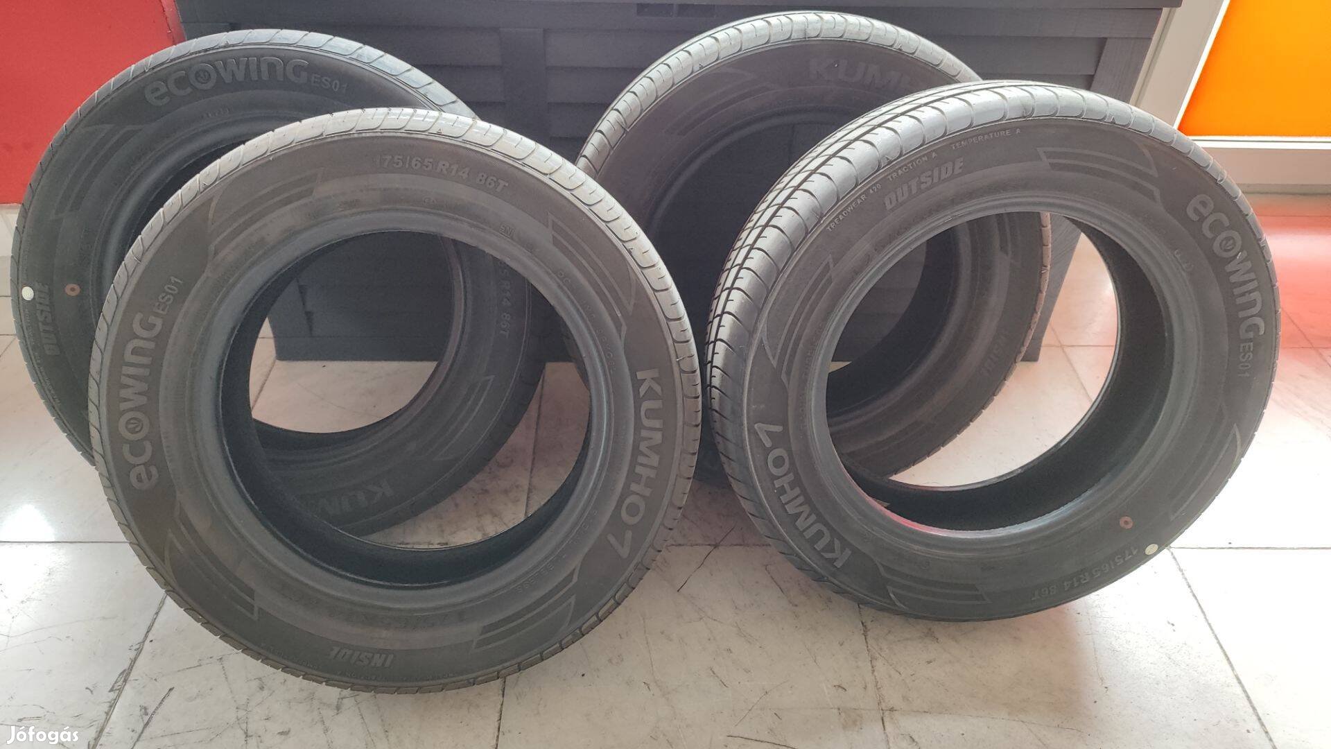 Kumho 2025-ös nyári gumi, 175/65 R14!