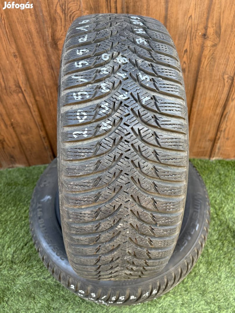 Kumho 205/55R16 7,5mm 2018-as téli gumi 4db #319