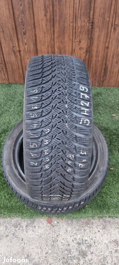 Kumho 215/45 R16 7,5mm 2018-as Téli Gumiabroncs 2db #279