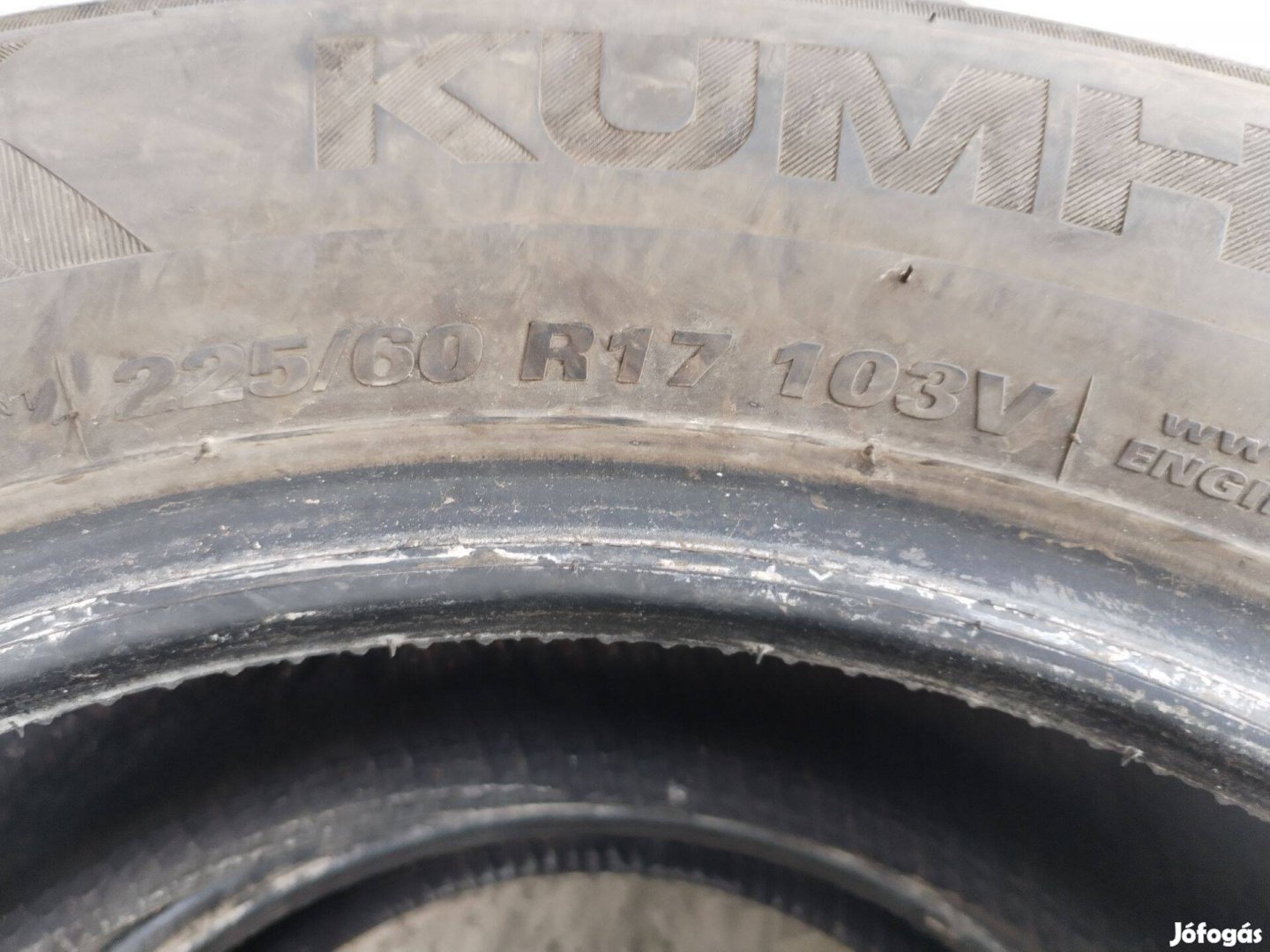 Kumho 225 60 17 téli gumi 2 db 2023.25.hét