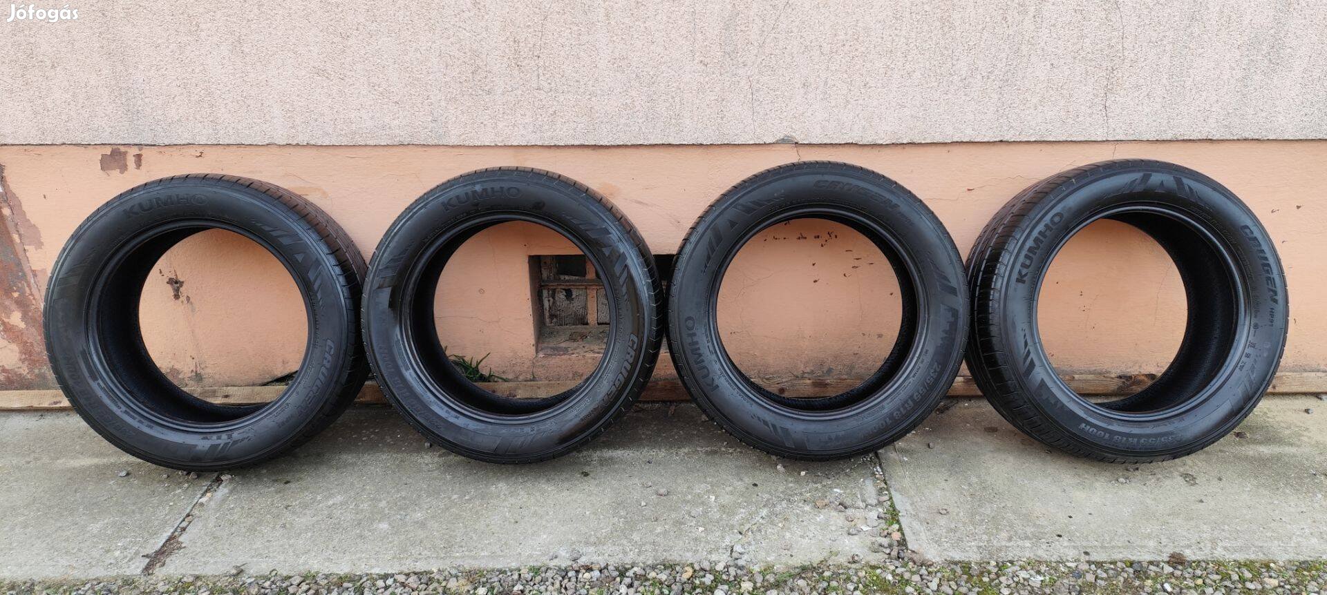 Kumho 235/55 R18 nyári gumi