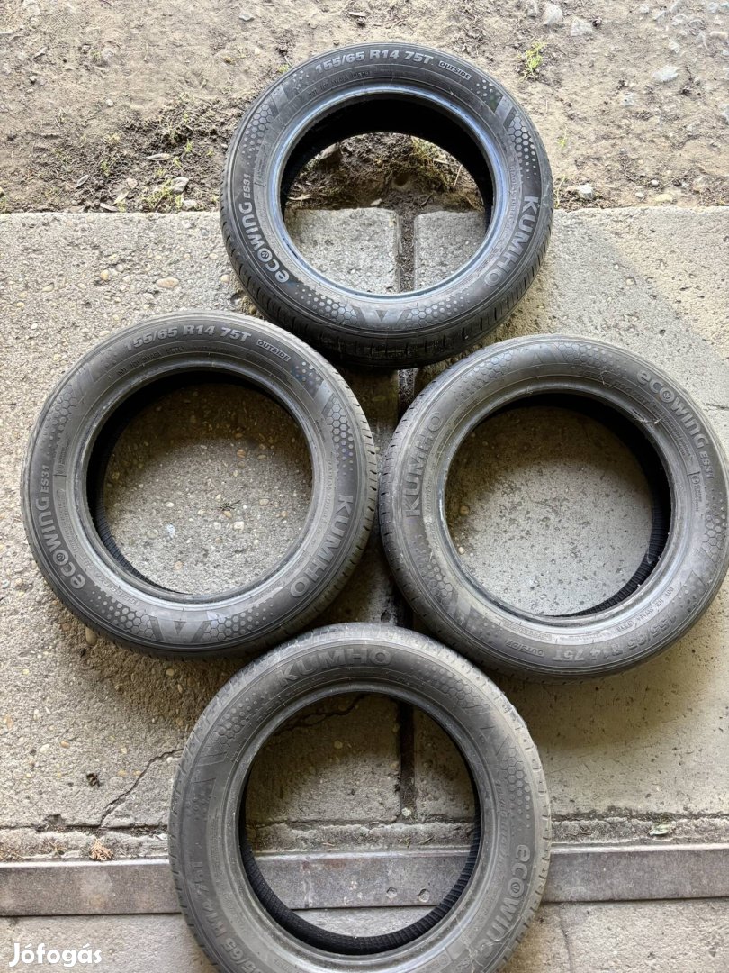 Kumho Ecowing Es31 155/65 R14 nyári gumi garnitúra 