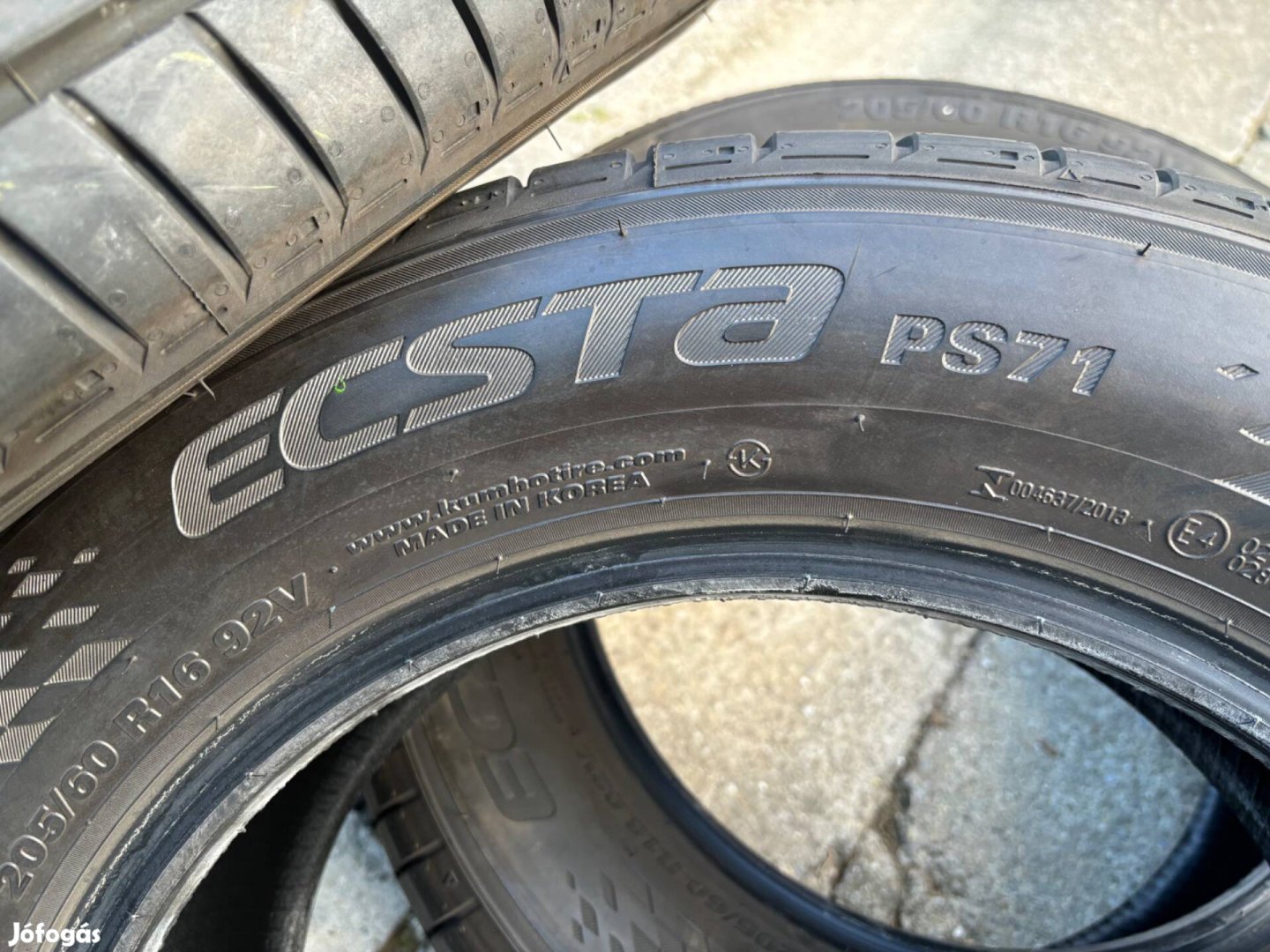 Kumho Ecsta PS71 Új nyári gumi - 205/60 R16