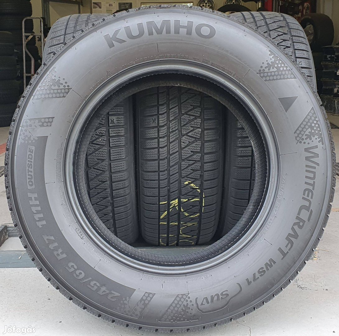 Kumho Wintercraft WS71 SUV 245/65 R17 téli gumi 4db /T150