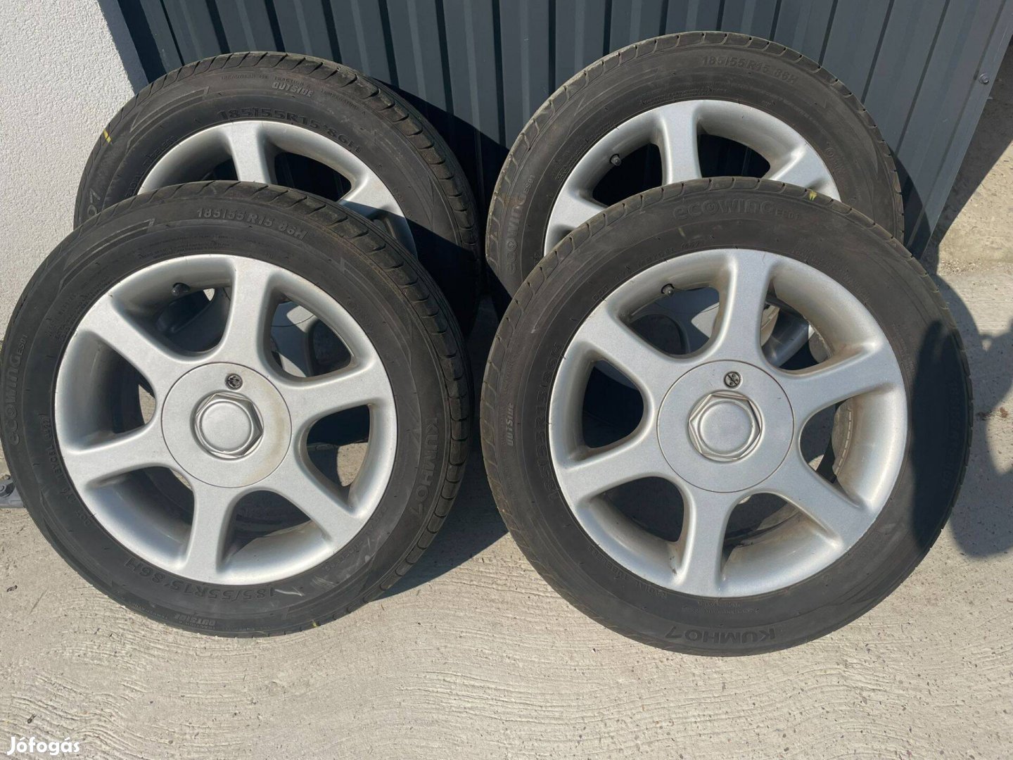 Kumho ecowing es01 188/55 R15 86H nyári gumi, gumiabroncs + felni 4x98
