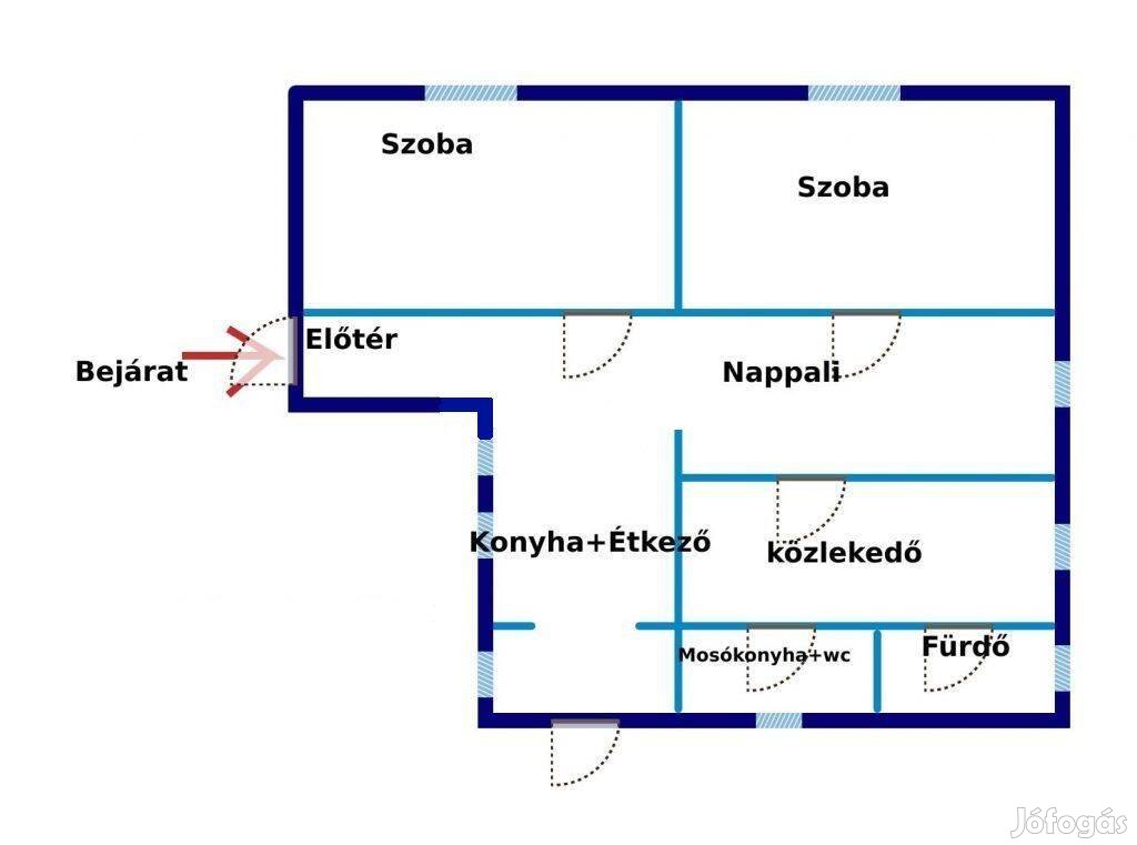 Kunbaja eladó családi ház