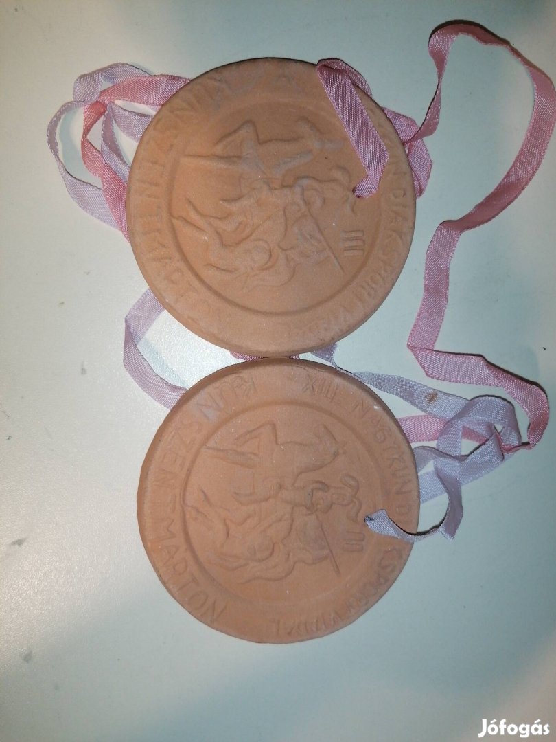 Kunszentmártoni kerámia sport plaket