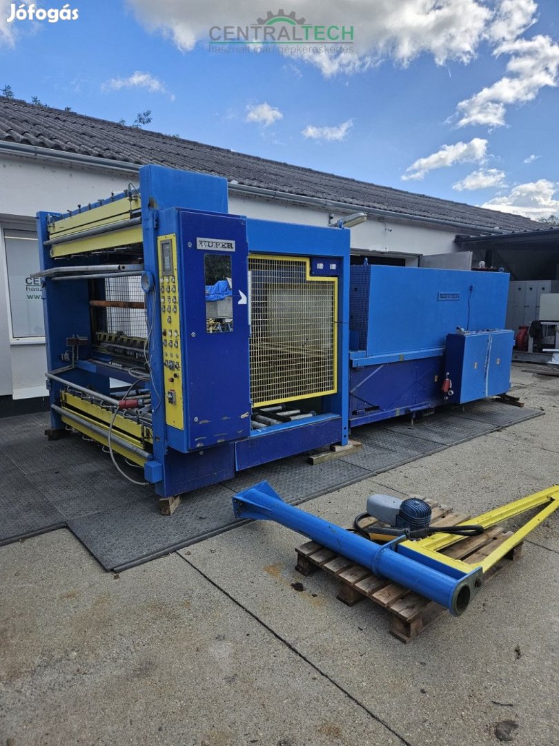 Kuper duplex 2100x650mm zsugorfóliázó gép