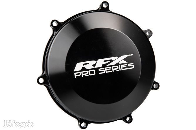 Kuplungfedél RFX Pro keményre eloxált fekete - Kawasaki KXF 450 2021-2