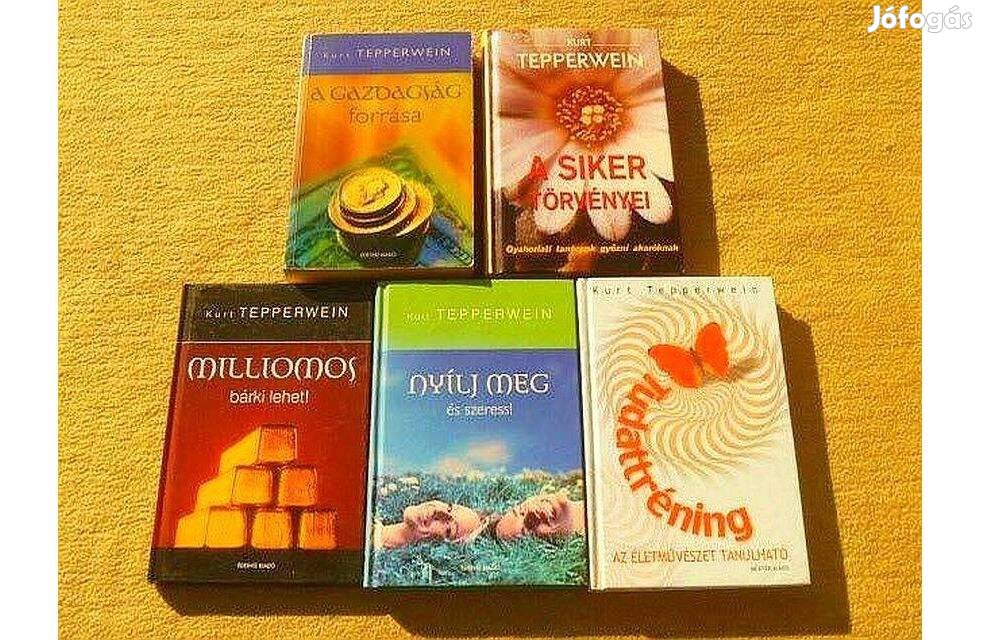 Kurt Tepperwein 7 kötet - Új könyvek