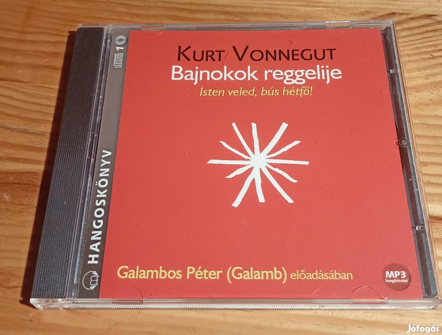 Kurt Vonnegut - Bajnokok reggelije hangoskönyv CD 