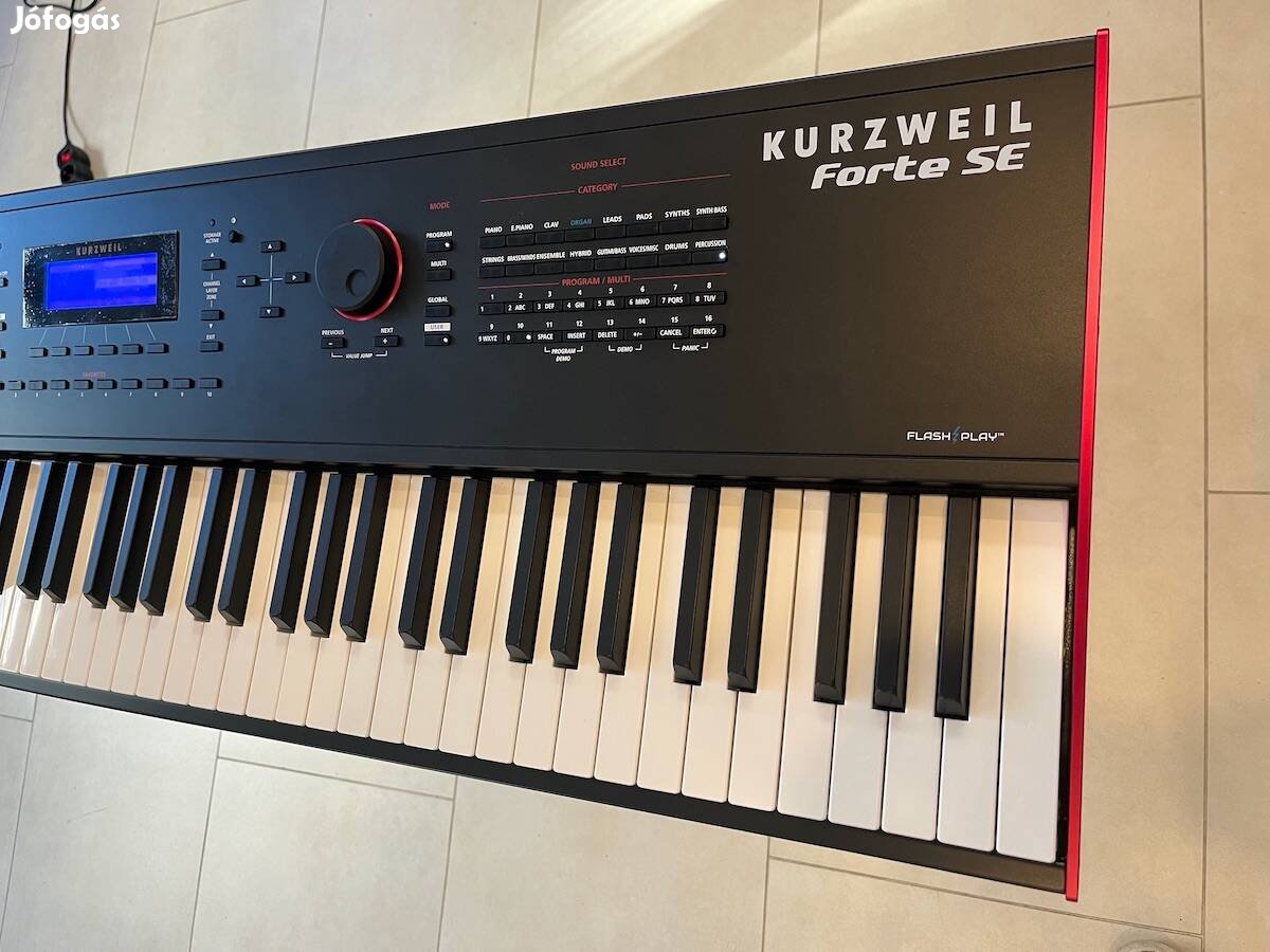 Kurzweil Forte SE színpadi és stúdió zongora