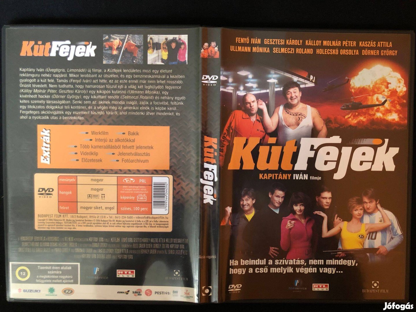 Kútfejek (karcmentes, Gesztesi Károly, Fenyő Iván) DVD