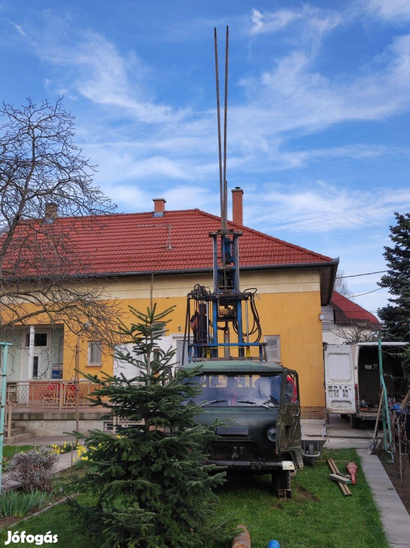 Kútfúrás, kútengedély. kútgépészet, ipari és szonda fúrás
