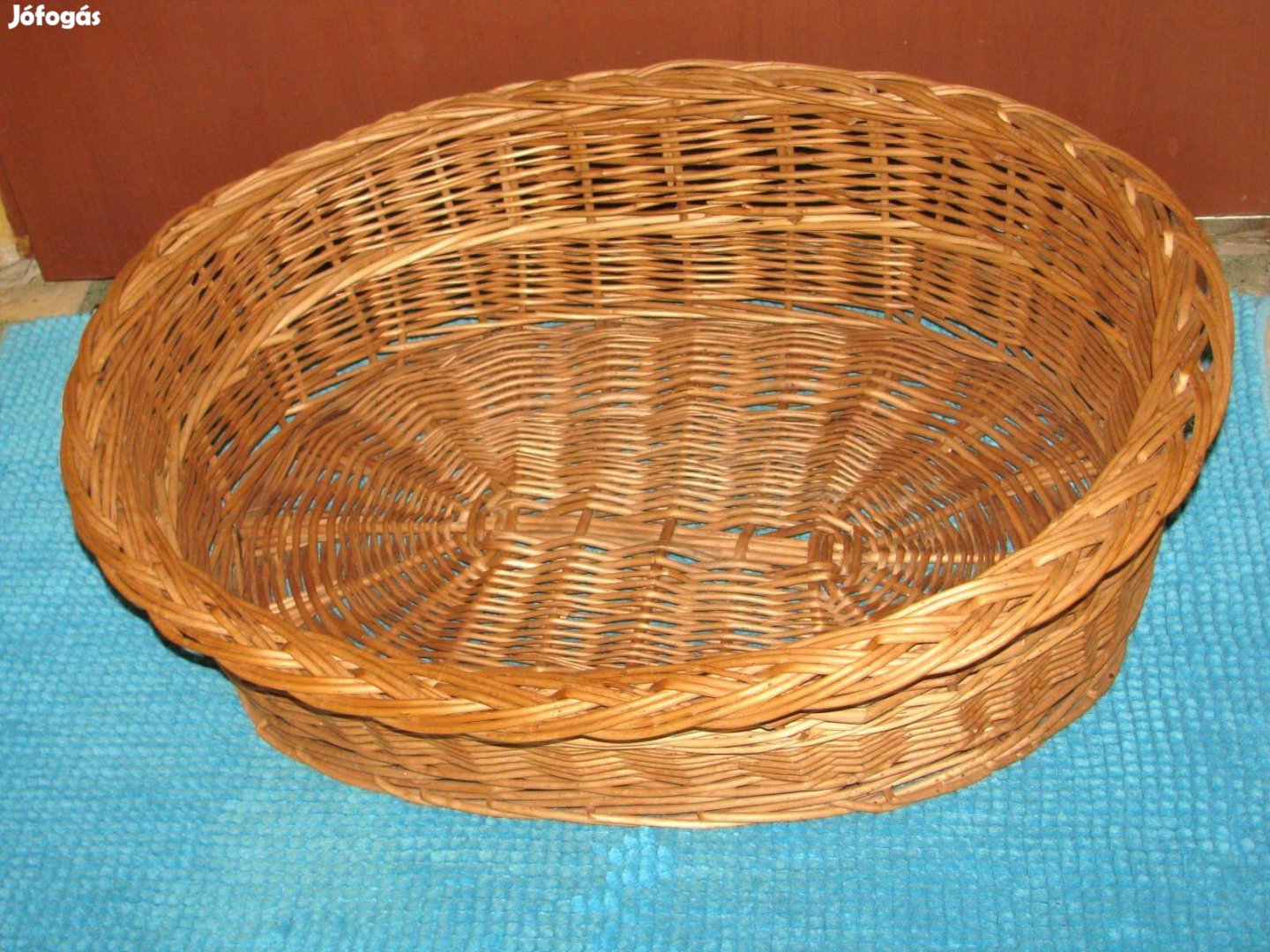 Kutya fekhely fűzfa font masszív 65x53x17 tartós, aj műszőrme mosható