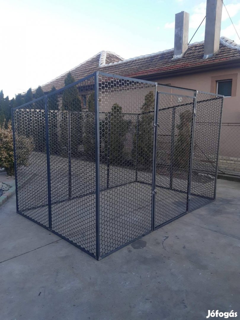 Kutya kennel lemezből (3*2m)