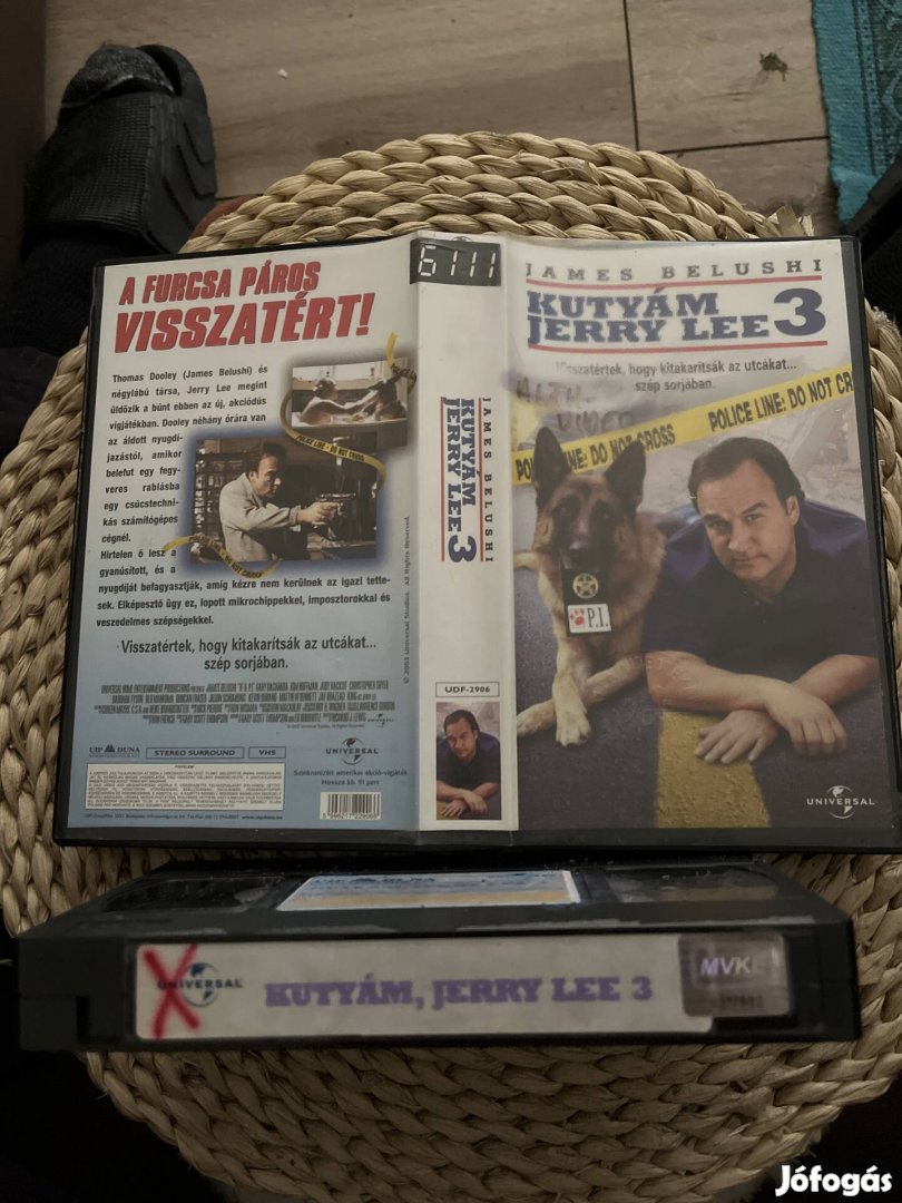 Kutyám Jerry lee 3 vhs