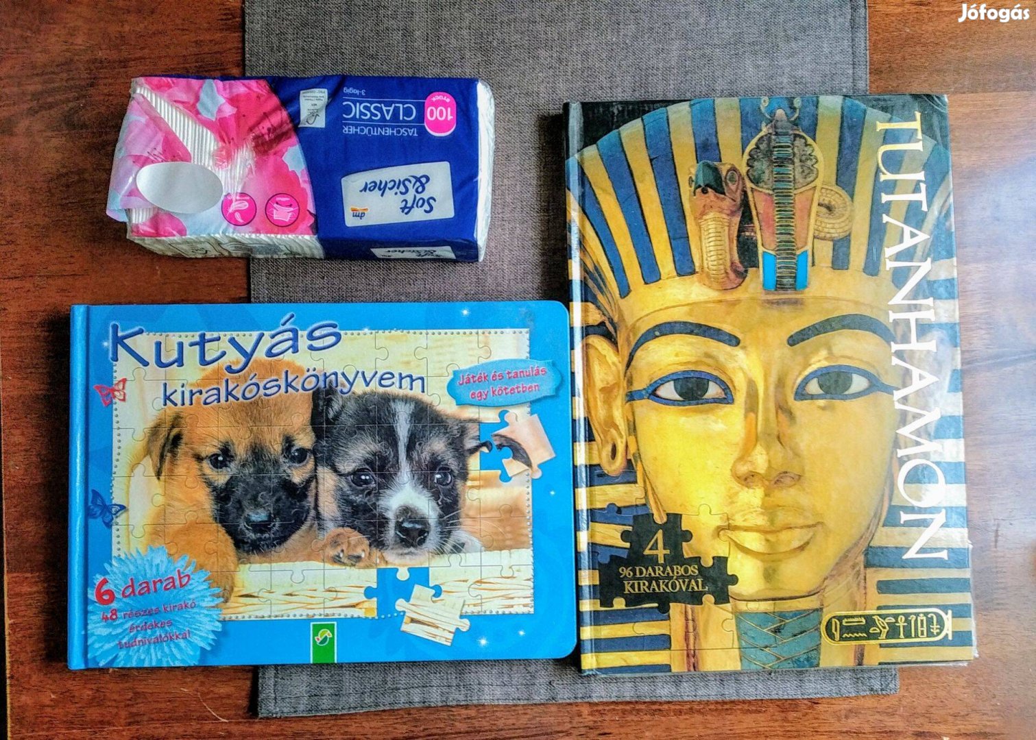 Kutyás Puzzle album 6 Puzzle Ismertetőkkel