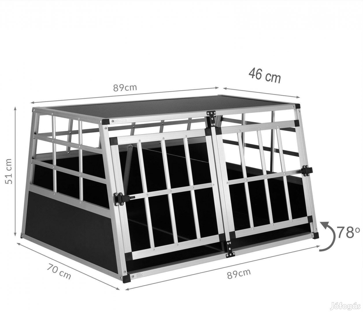 Kutyaszállítóbox, Dogbox, Kutyabox Méret: M2 Új termék