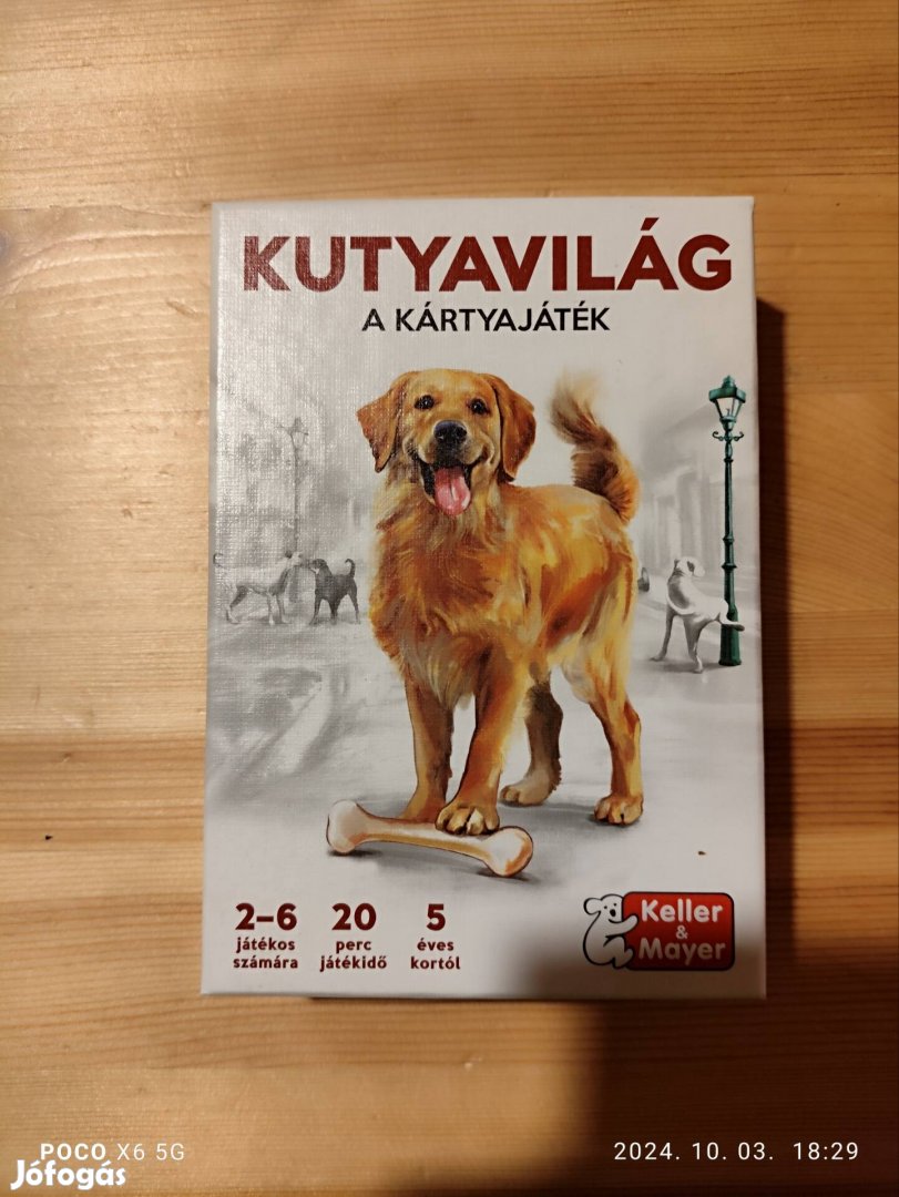 Kutyavilág társasjáték 