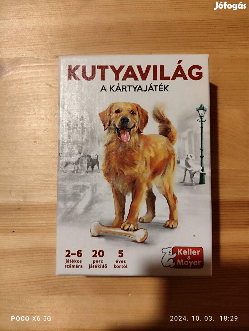 Kutyavilág társasjáték 