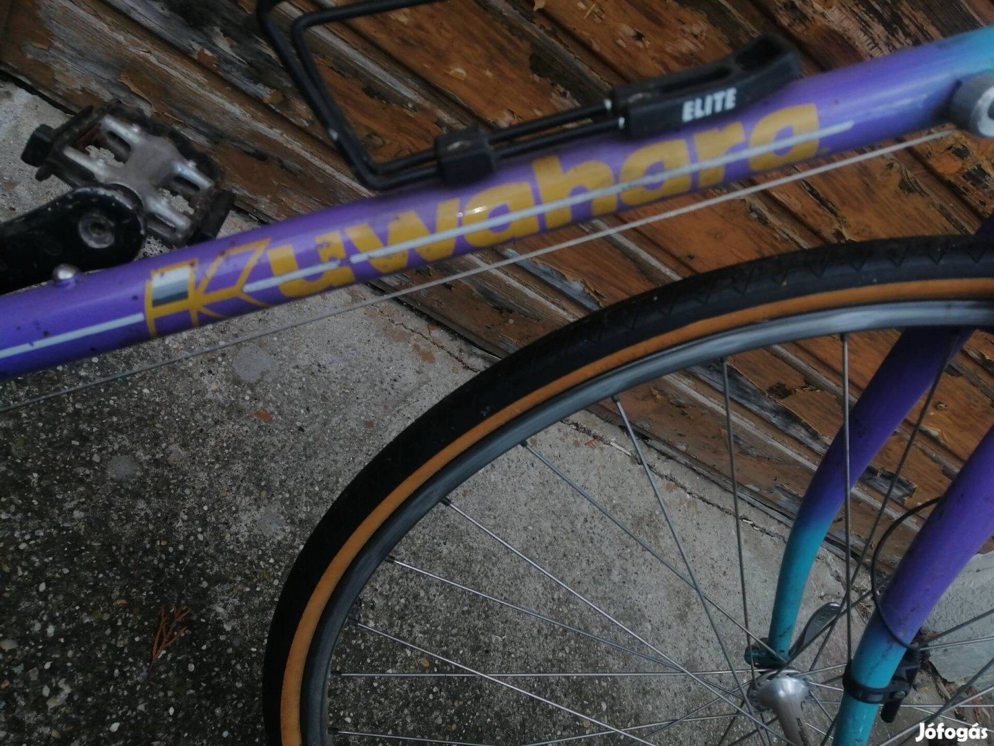 Kuwahara trekking shimano dx retro régi kerékpár 