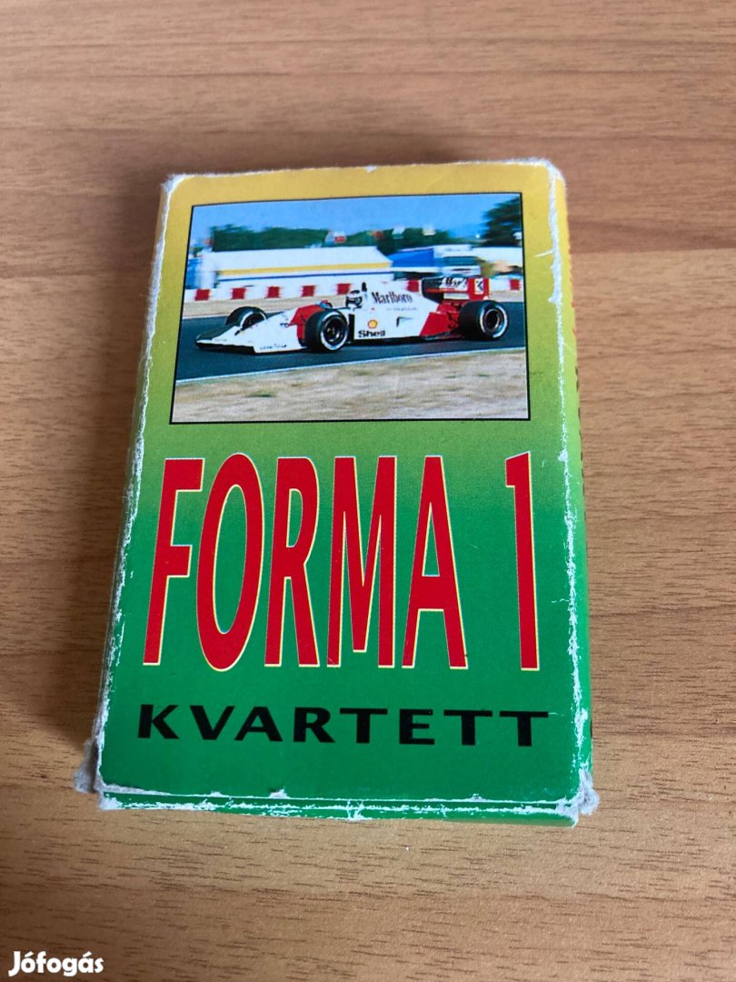 Kvartett Forma 1 kártya