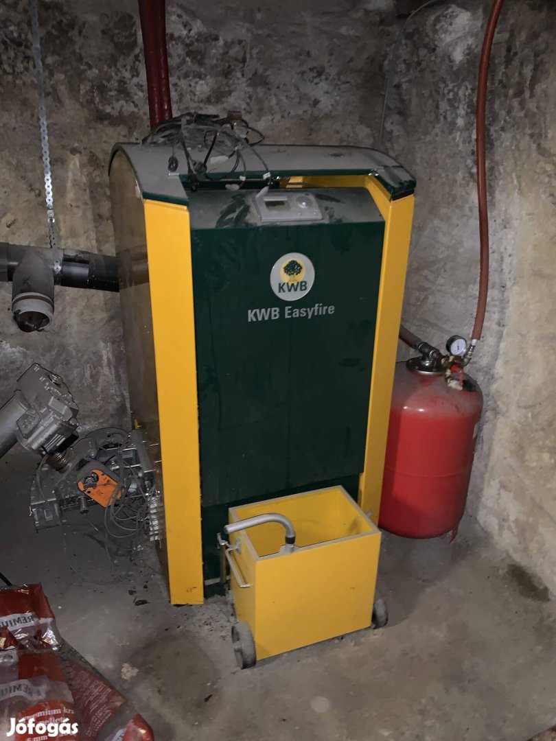 Kwb USP 30 Easyfire 30KW pellet kazán cserélhető 