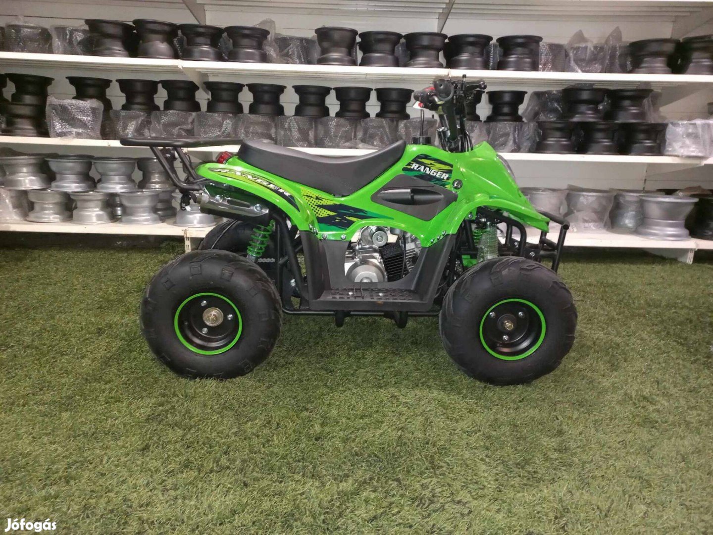 Kxd 001 Ranger gyerek quad 110cc green color
