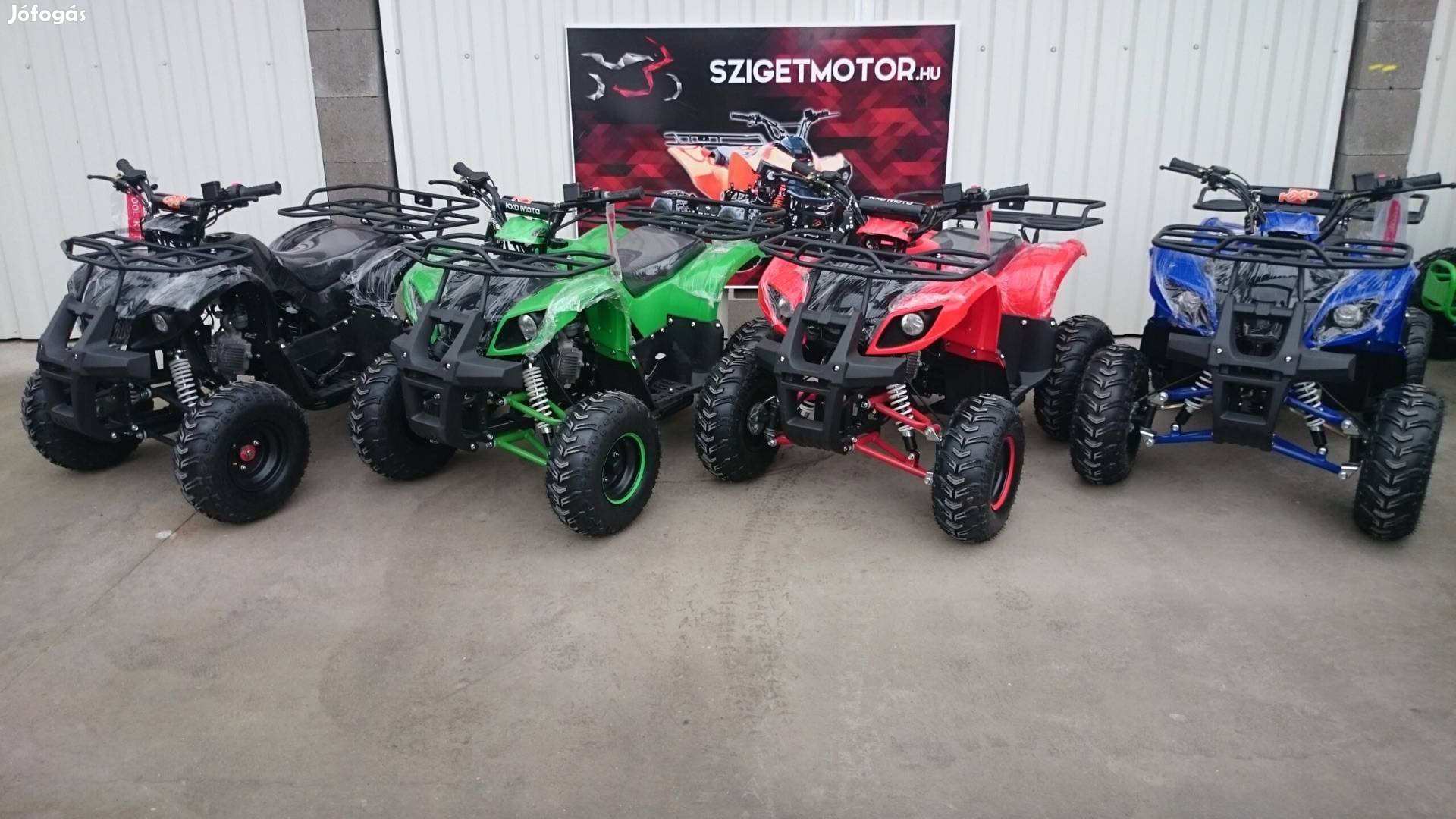 Kxd gyerek gyermek quad cross New Led 006-7" 125cc Sziget Motor!
