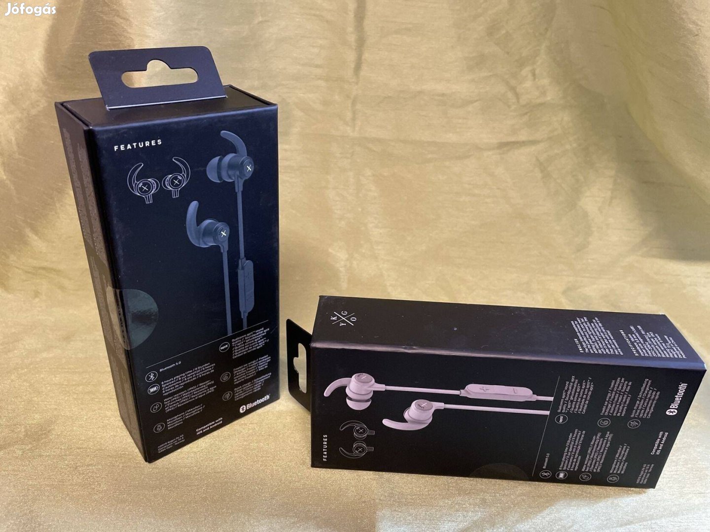 Kygo Xelerate mikrofonos, Bluetooth, sport fülhallgató, Új, bontatlan,