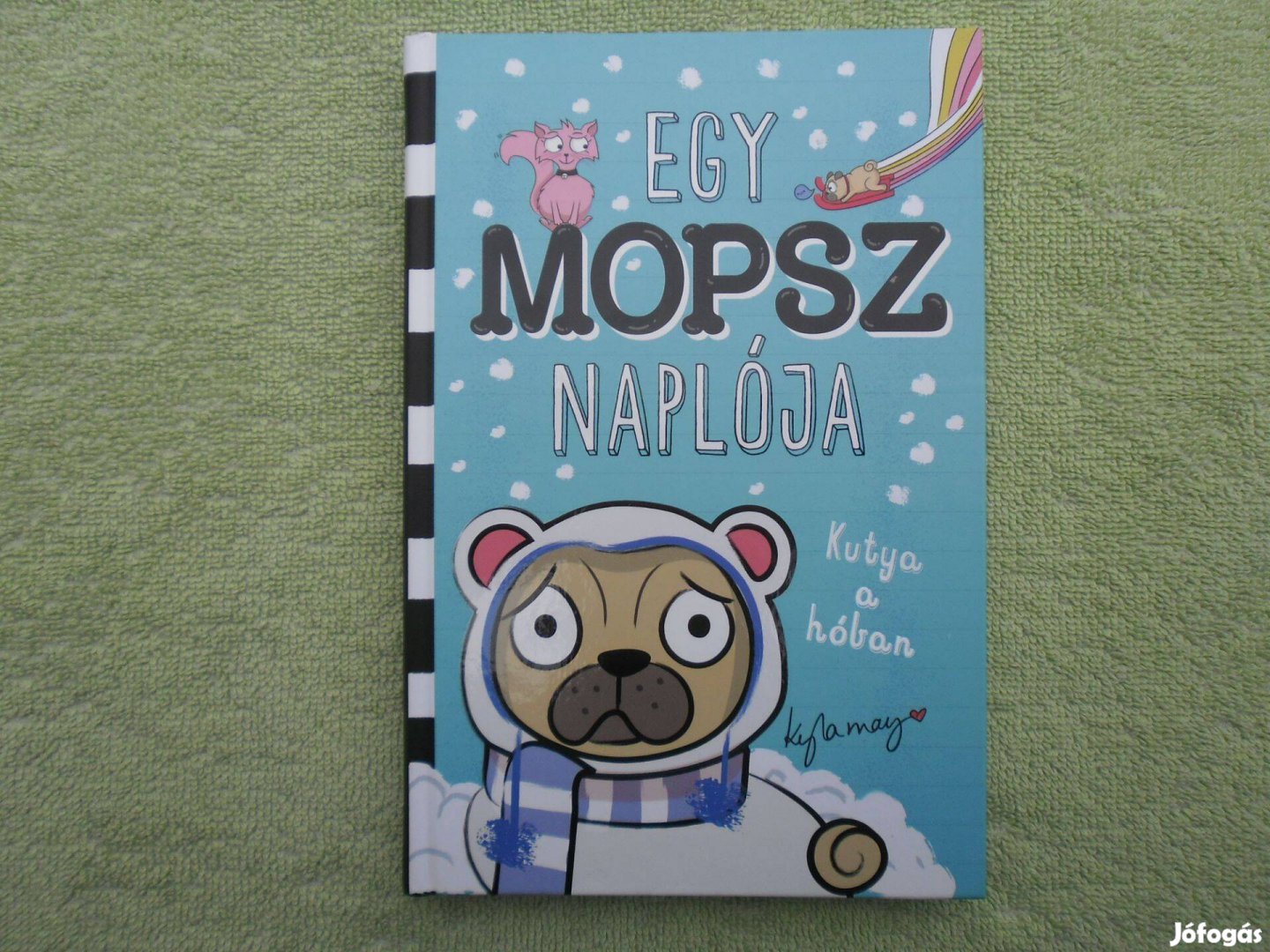 Kyla May: Egy mopsz naplója - Kutya a hóban