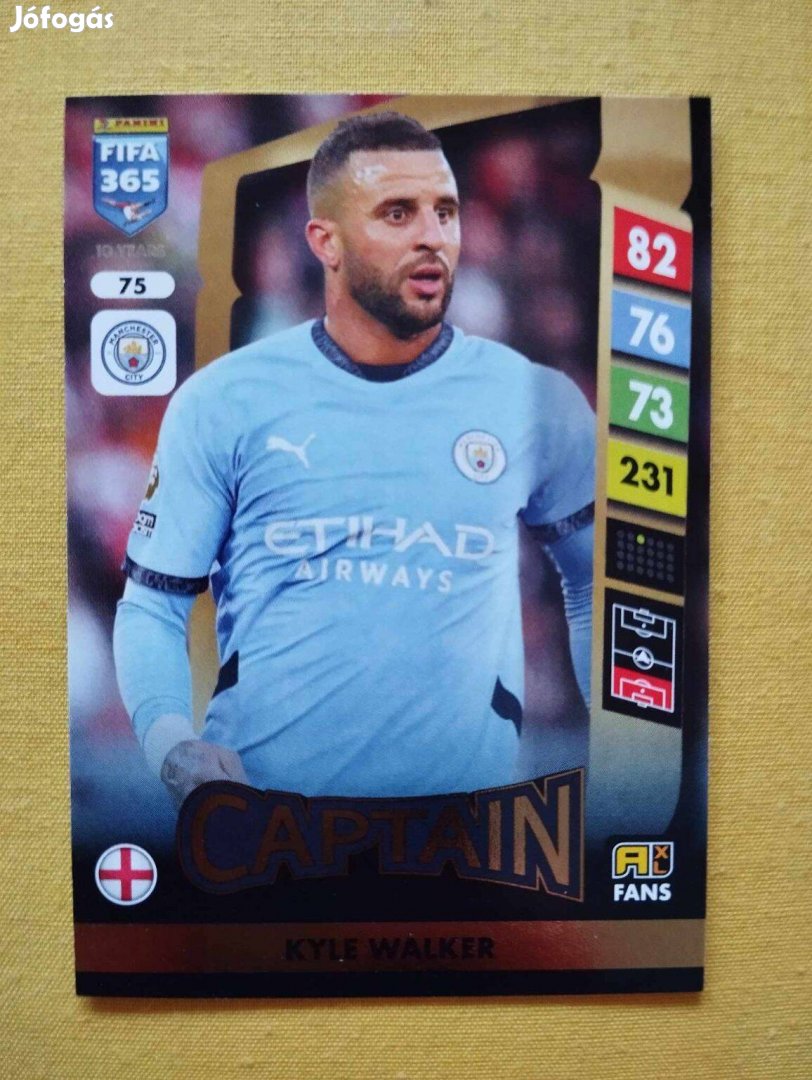 Kyle Walker (Manchester City) FIFA 365 2025 Captain focis kártya