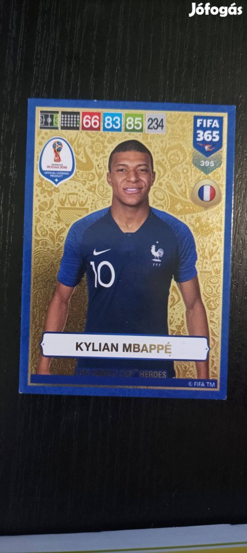 Kylian Mbappé 2018XL World Cup FIFA World CUP Heroes