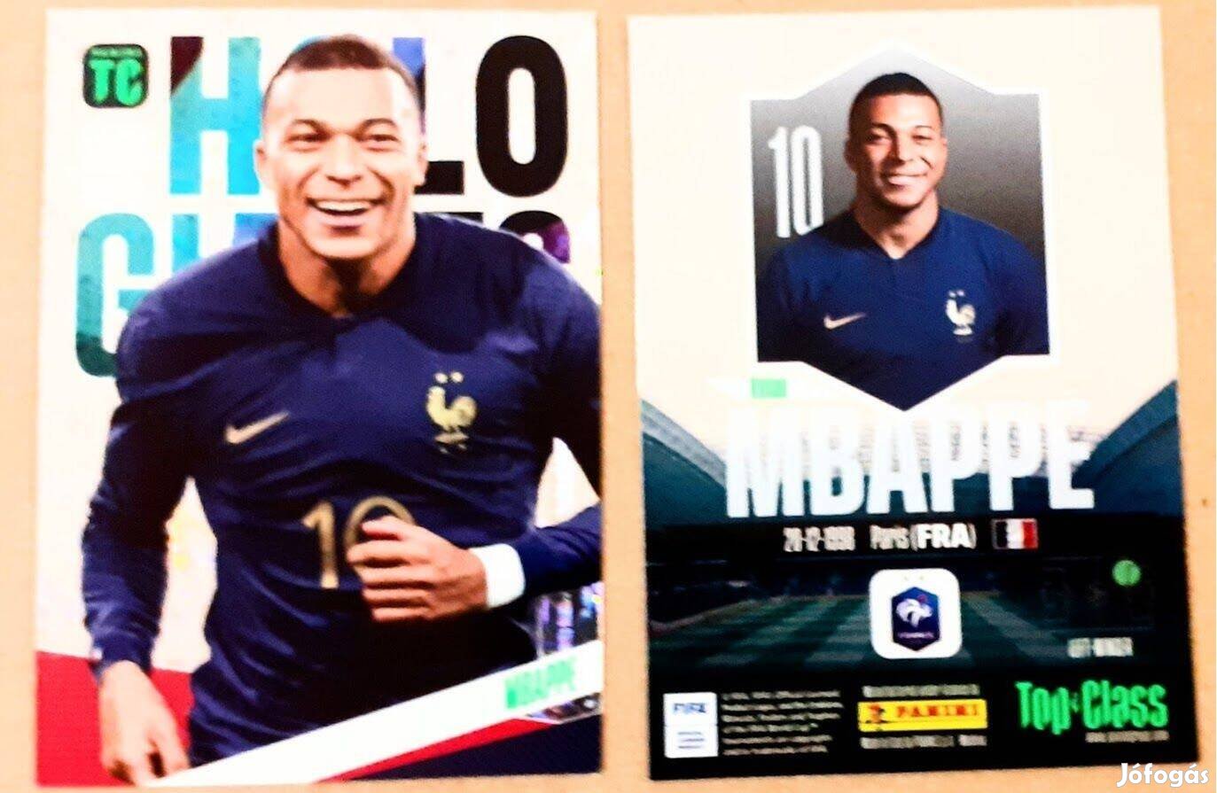 Kylian Mbappé PSG Unbeatable focis kártya Top Class 2024