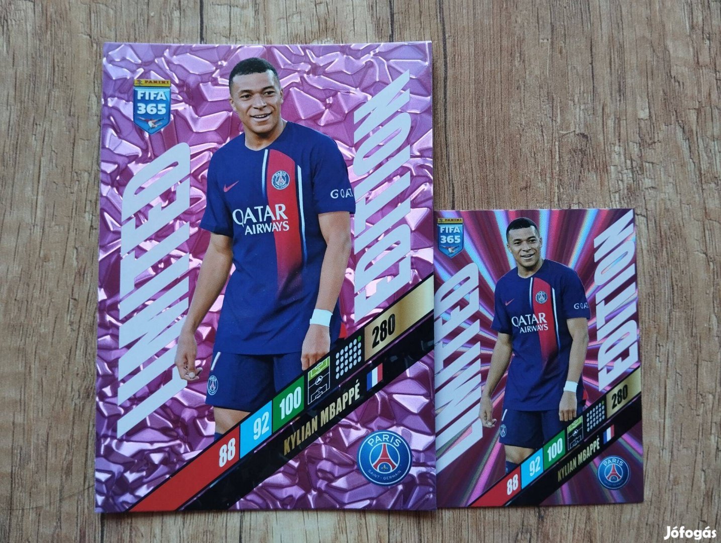 Kylian Mbappe (PSG) FIFA 365 2024 XXL Limited focis kártya