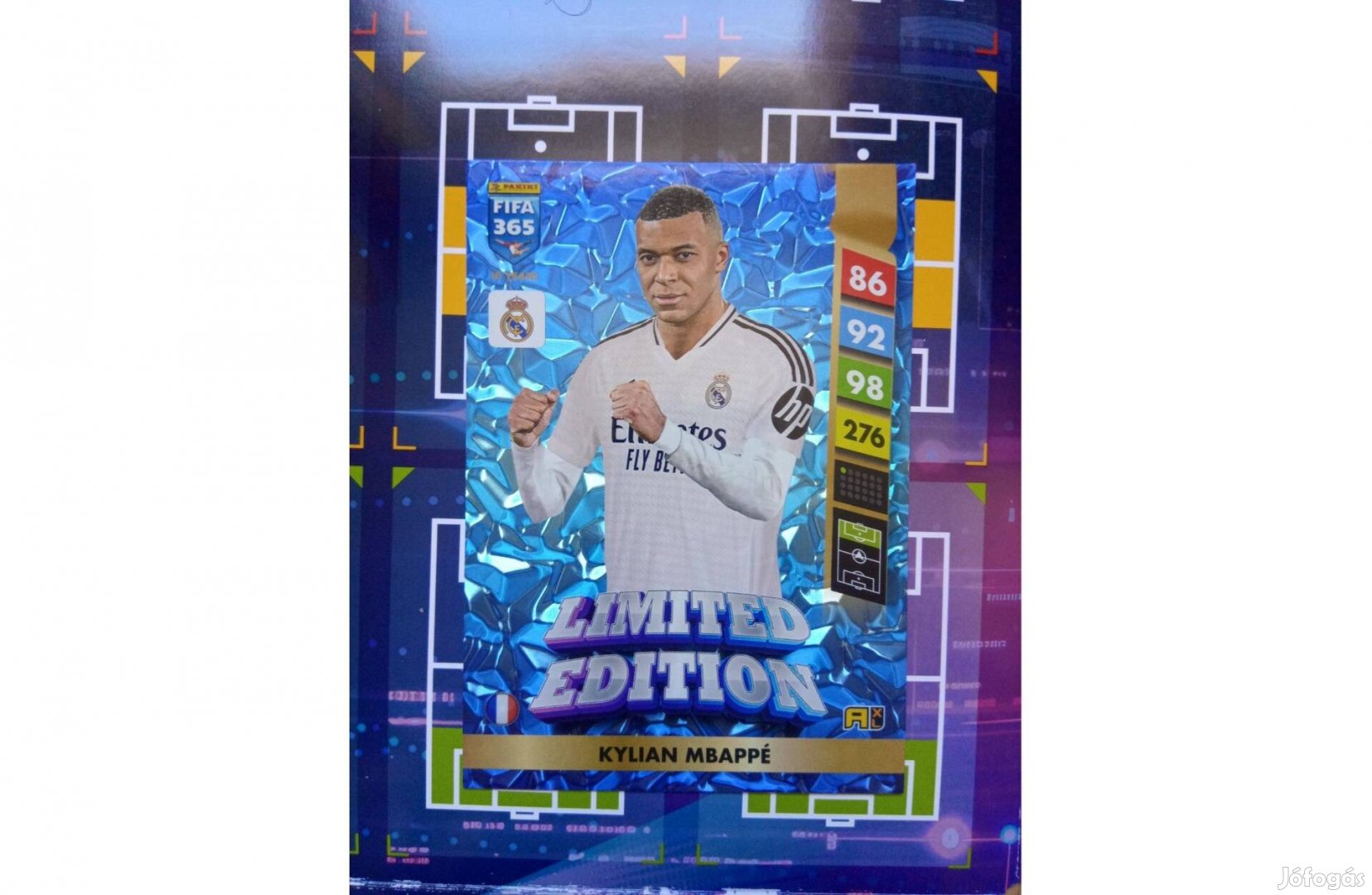 Kylian Mbappe (Real Madrid) Panini Fifa 365 2025 XXL Limited kártya