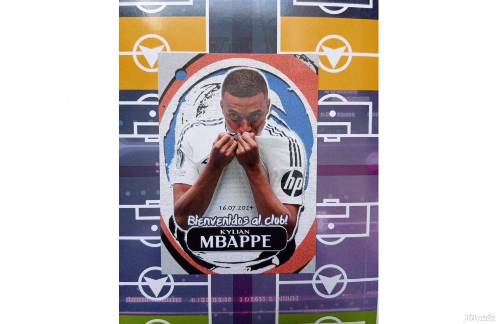 Kylian Mbappé (Real Madrid) szurkolói focis kártya
