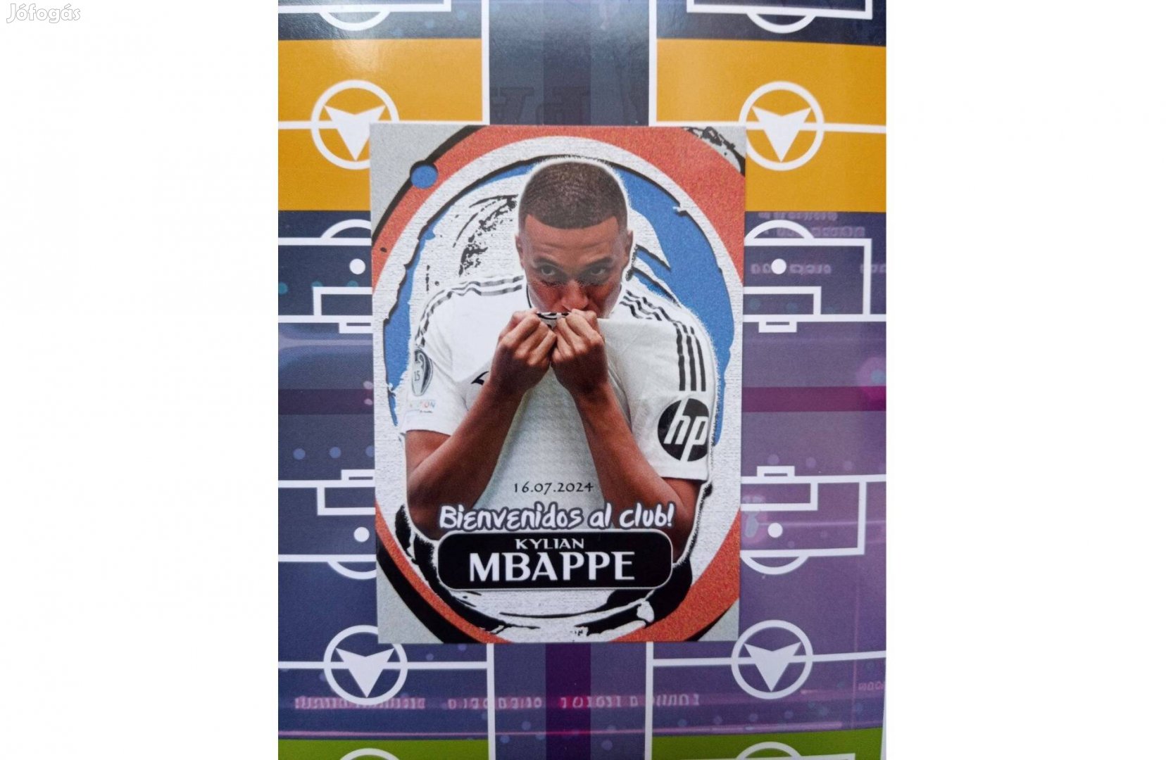 Kylian Mbappé (Real Madrid) szurkolói kártya