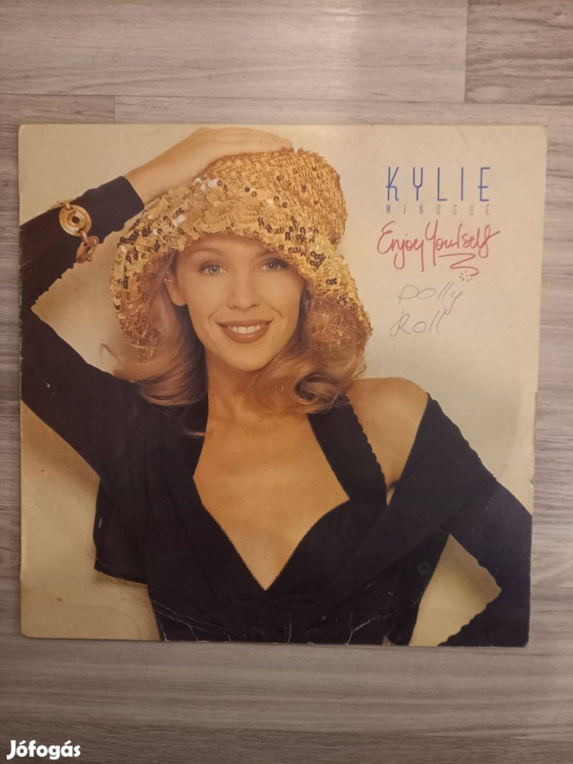 Kylie Minogue bakelit lemez