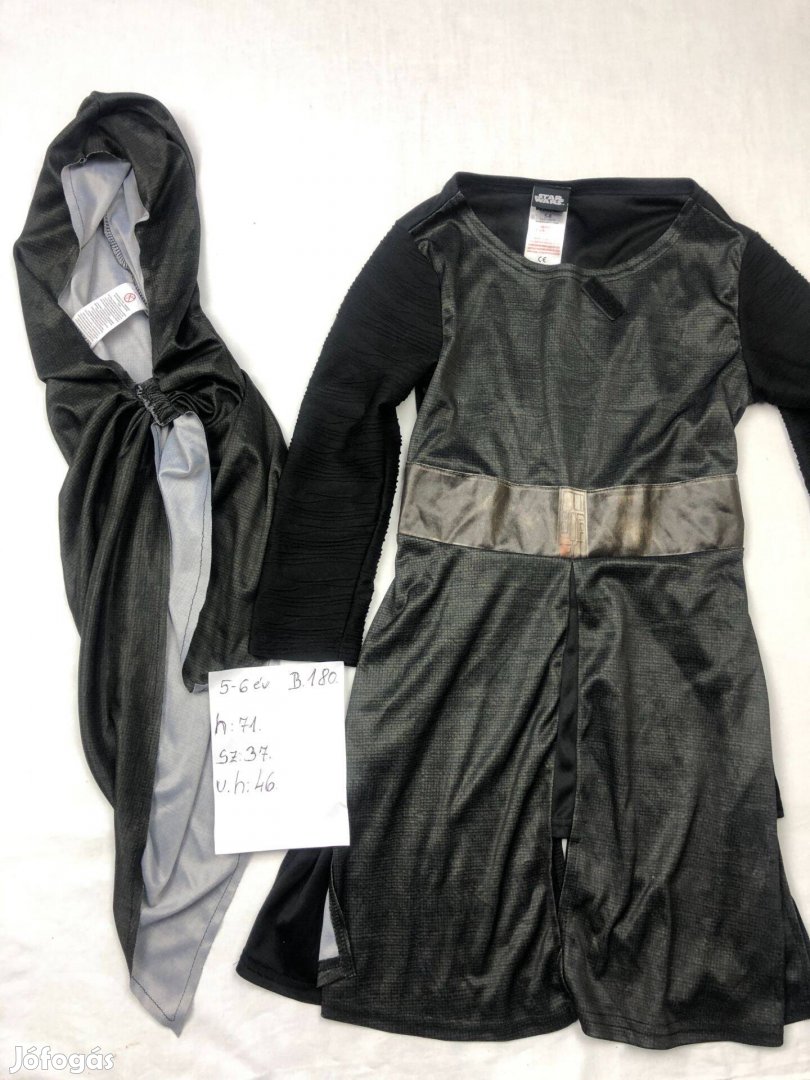 Kylo Ren jelmez, Star Wars jelmez 5-6 év B180