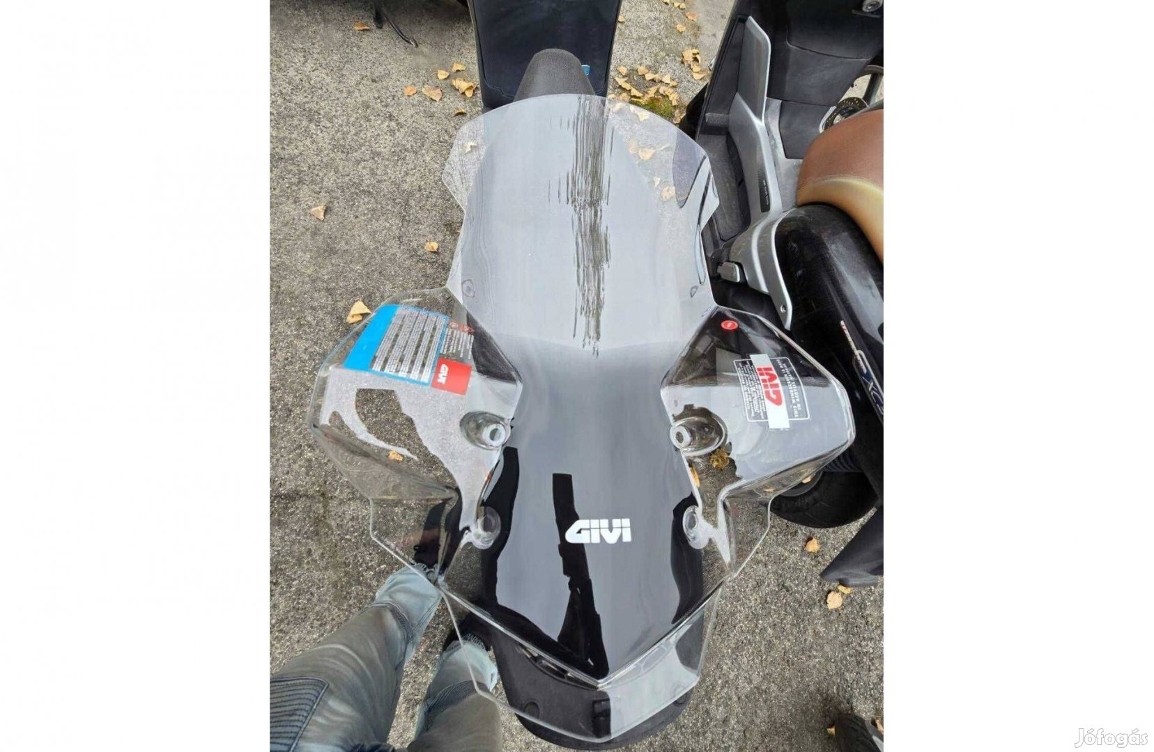 Kymco DTX DT X Givi plexi óriás szélvédő bontatlan új