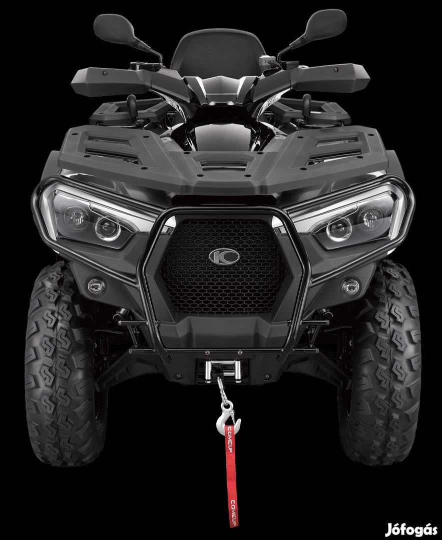 Kymco MXU 700 első lökhárító 2019-től, készlet tartókkal (rögzítőcsava