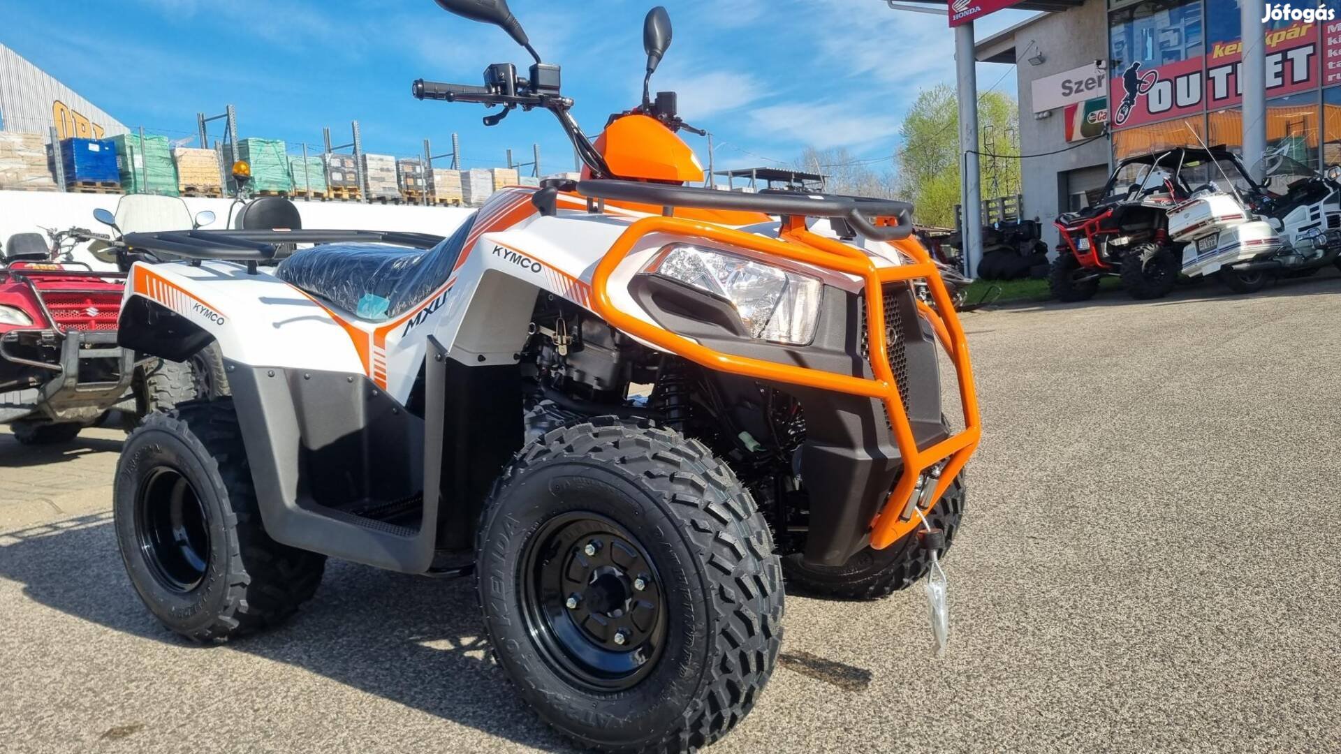 Kymco Mxu 300 Új modell. csörlővel ütközővel. r