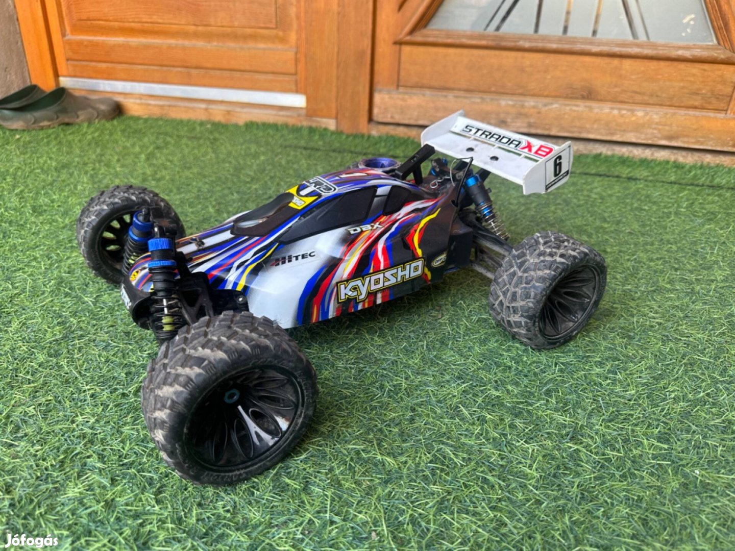 Kyosho DBX 1/10 nitros rc buggy