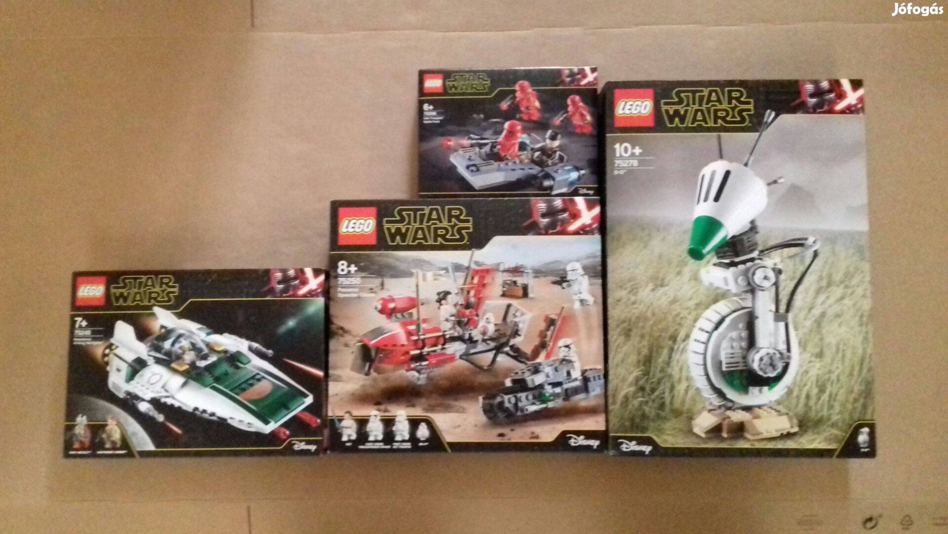 Kywalker kora új Star Wars LEGO 75248 + 75250 + 75266 +75278 Fox.árban